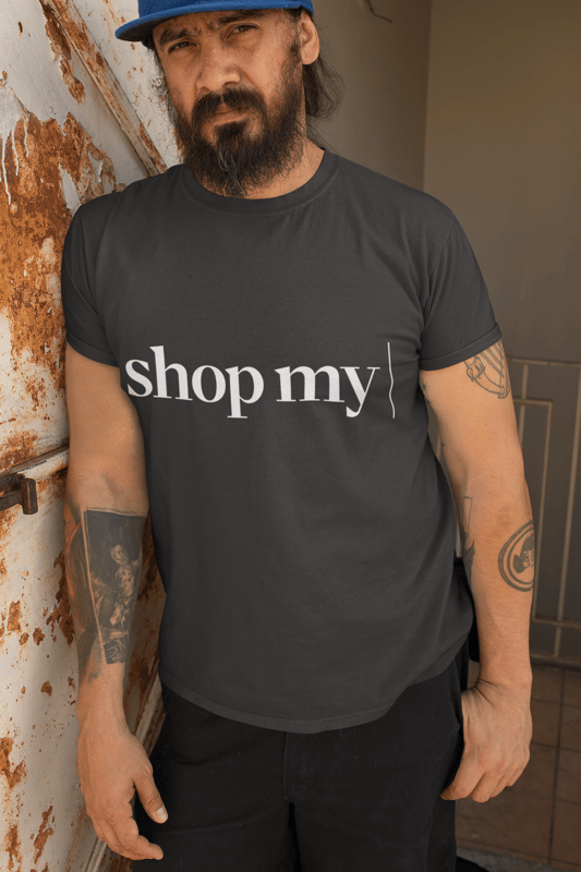 His Black T-Shirt - image1