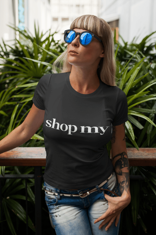 Her Black T-Shirt - image1