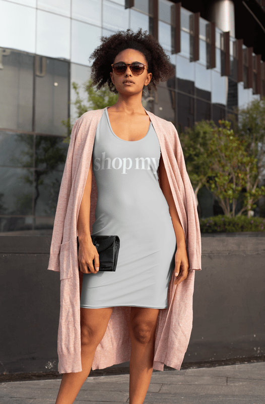 Her Fitted Dress - image1